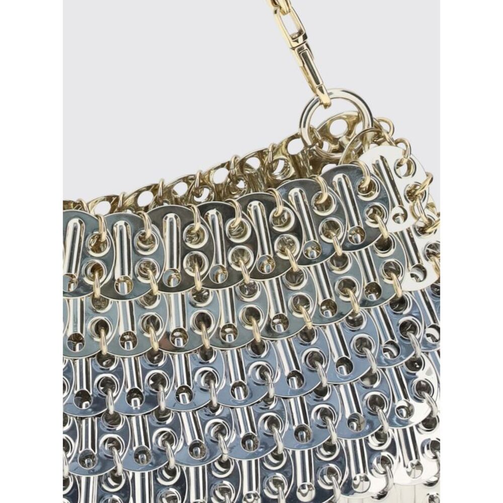 Rabanne Shoulder Bag Woman Silver - Picture 3 of 3